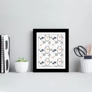 Image of SCT-099 Multicolor Decorative Framed MDF Painting