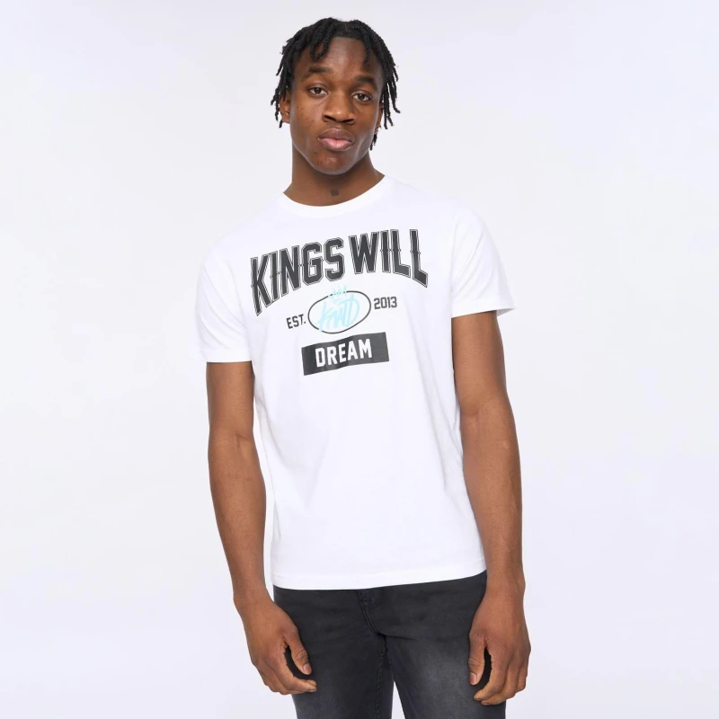 Image of Kings Will Dream Knockout T-Shirt White male L