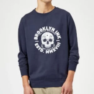 Image of Brooklyn Ink Sweatshirt - Navy - L