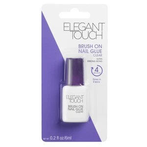 Image of Elegant Touch Brush on False Nail Glue