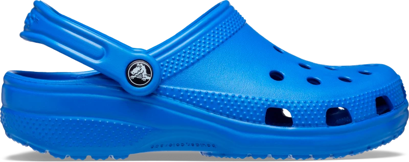 Image of Crocs Unisex Classic Clogs Blue Bolt W8/M7