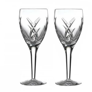 Image of Waterford John Rocha Signature White Wine Glass Set of 2 White