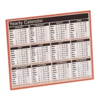 Image of Year To View 2023 Calendar 257mm x 210mm KFYC123