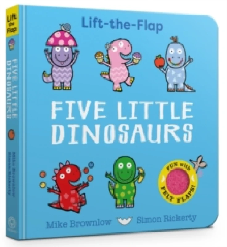 Image of Five Little Dinosaurs : Lift-the-Flap Board book