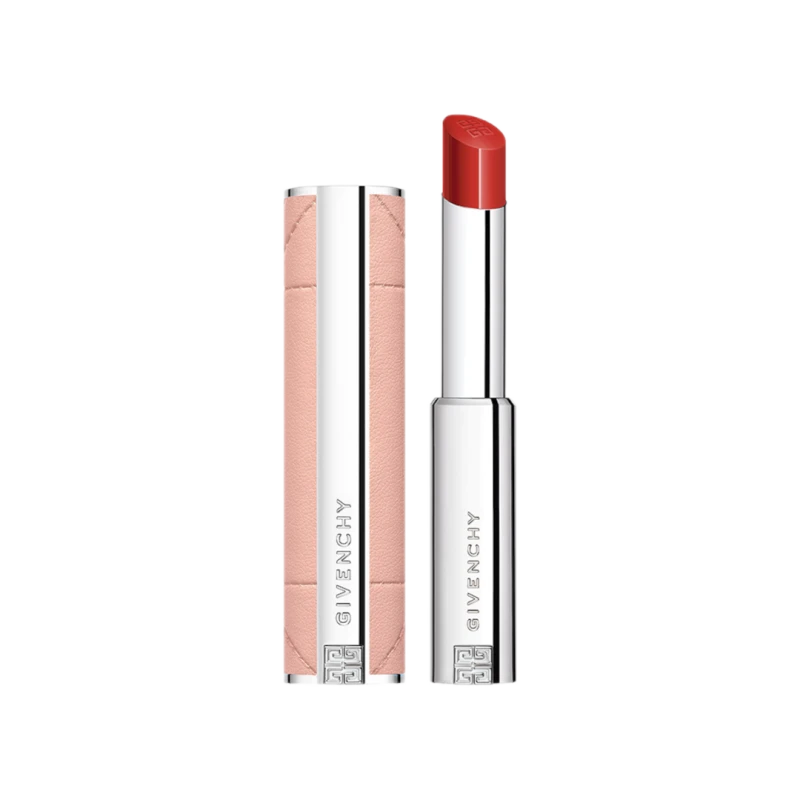 Image of Givenchy Rose Perfecto Shine Serum Lipstick 3.2g 332 - Iconic Red