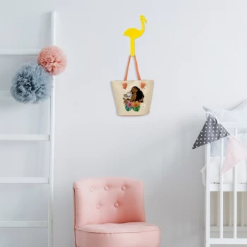 Image of Pelikan - Yellow Yellow Metal Wall Hook