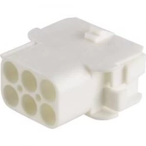 Image of Socket enclosure cable Universal MATE N LOK Total number of pins 6 TE Connectivity 926682 3 Contact spacing 6.35mm 1