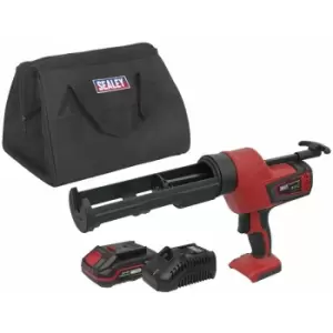 Image of Cordless 20V 2Ah SV20 Series Caulking Gun Kit 310ml CP20VCGKIT1 - Sealey