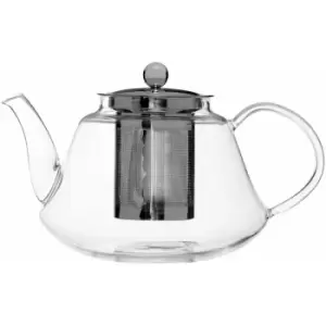 Image of High Borosilicate Curved Teapot 1200ml - Premier Housewares