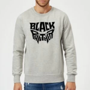 Image of Black Panther Emblem Sweatshirt - Grey - M