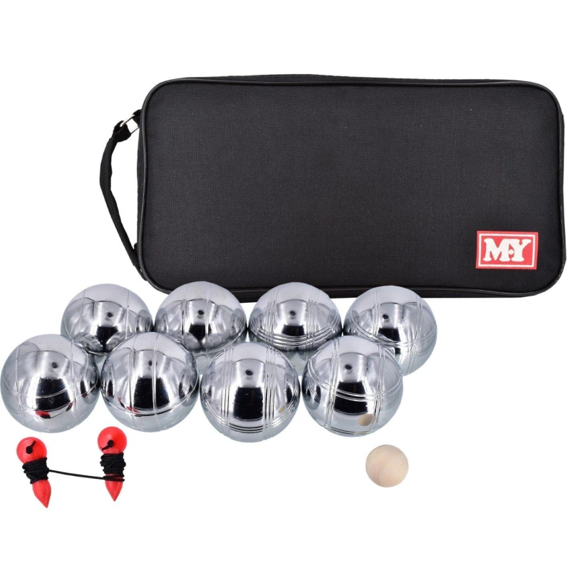 Image of Planet Direct M.Y Metal Boules Garden Games Set Silver unisex Medium