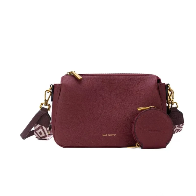 Image of Mac Alyster Womens shoulder Bag Mac Alyster Giulia Rouge Female TU