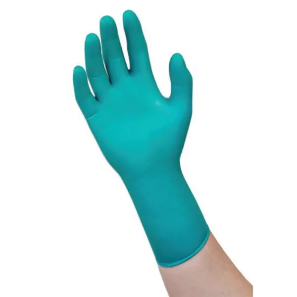 Image of Microflex Ansell Microflex 93-260 Latex Gloves (Pack of 500) Green L AN93-260L