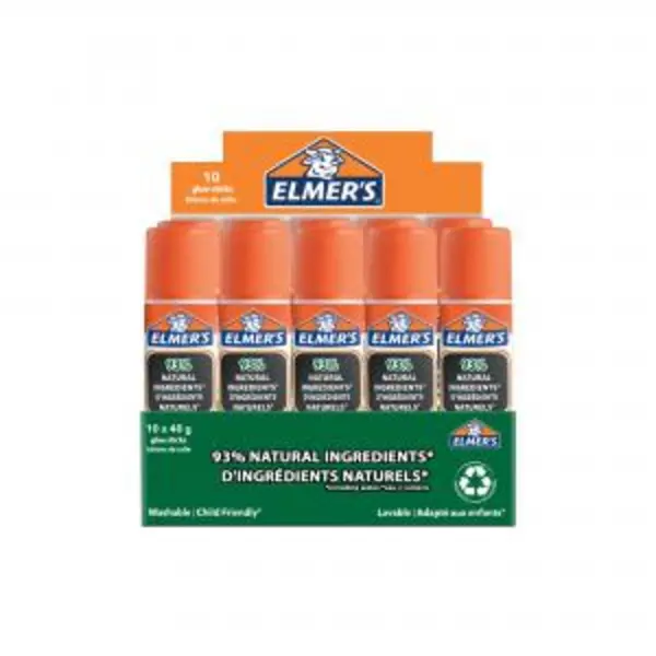 Image of Elmers 40g Pure Glue Stick Box of 10 33353J GJQ33353J