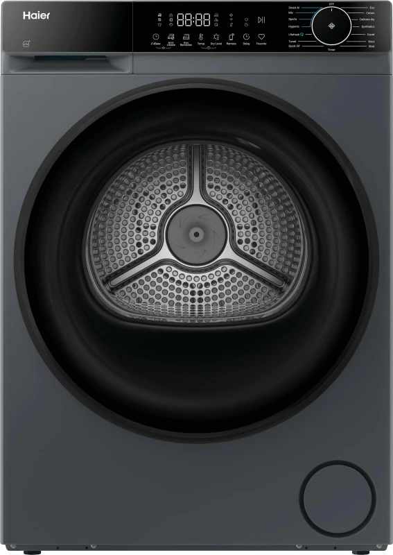 Image of Haier X Series 5 HD90-D357GU1-UK 9Kg Heat Pump Tumble Dryer - Graphite - A++ Rated