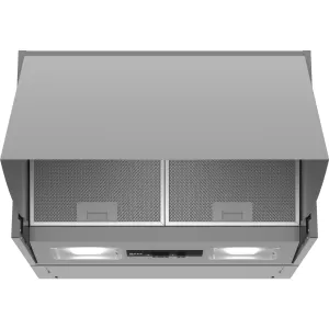 Image of Neff D64MAC1X0B 60cm Integrated Cooker Hood