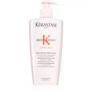 Image of Kerastase Genesis Bain Nutri-Fortifiant moisturising and revitalising shampoo for hair loss 500 ml