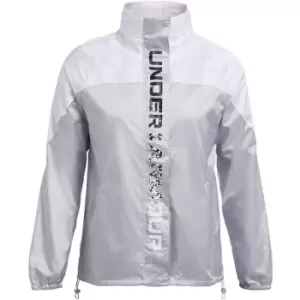 Image of Under Armour Recover Woven Jacket Womens - Grey