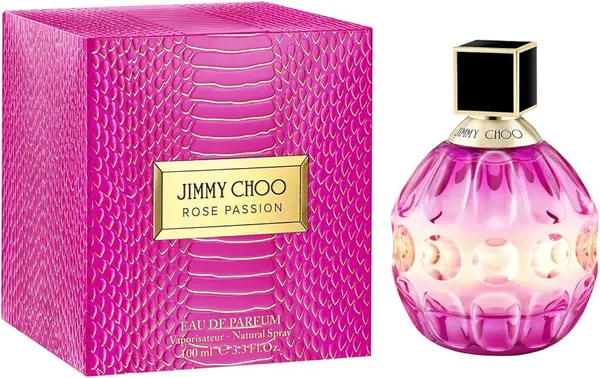 Image of Jimmy Choo Rose Passion Eau de Parfum For Her 100ml