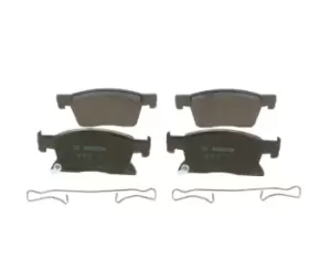 Image of Bosch Brake pad set 0 986 424 329 Brake pads,Brake pad set, disc brake OPEL,VAUXHALL,Astra K Sports Tourer (B16),Astra K Schragheck (B16)