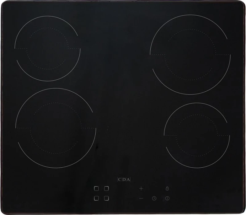 Image of CDA 60cm 4 Zone Ceramic Hob SCC060FR Black