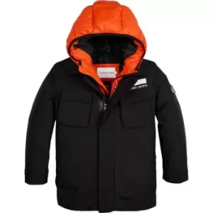 Image of Calvin Klein Jeans 2 in 1 Block Logo Jacket - Black