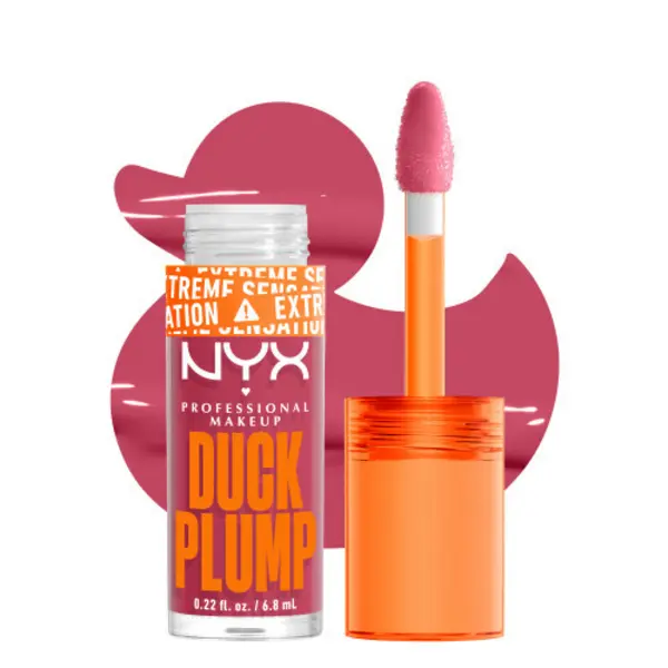 Image of NYX Professional Makeup Duck Plump High Pigment Plumping Lip Gloss 09 Strike a Rose