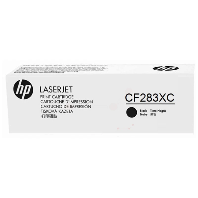 Image of HP CF283XC/83X Toner cartridge Contract. 2.2K pages ISO/IEC 19752 for