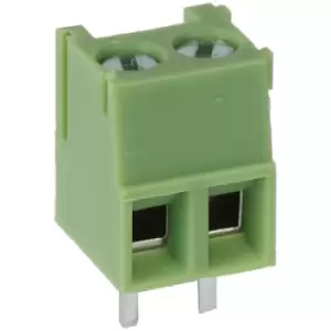 Image of TruConnect 211790 3.5mm 2 Way Low Profile Rising Clamp Terminal Block