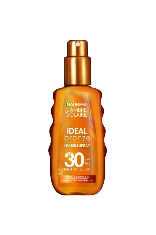 Image of Garnier Ambre Solaire Ideal Bronze Invisible Tanning Spray SPF30 Multi unisex