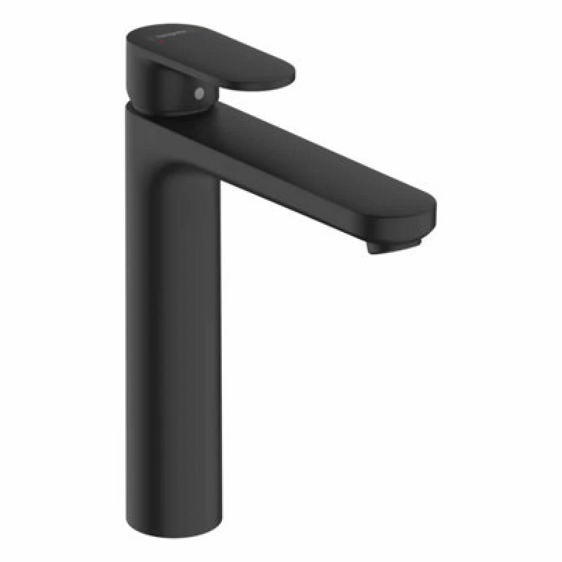 Image of Hansgrohe Vernis Blend High Rise Basin Mixer Tap 190 Matt Black - 71582670 - Hansgrohe 71582670