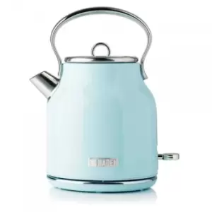 Image of 203922 Heritage 1.7 Litre Turquoise & Chrome Kettle