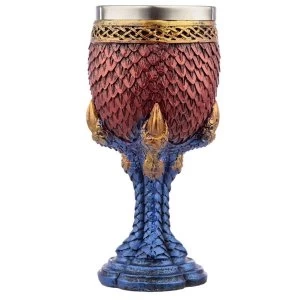 Image of Dragon Claw and Scaled Decorative Goblet