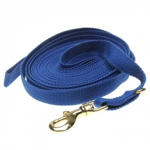 Image of Kincade Cotton Lunge Rein - Blue