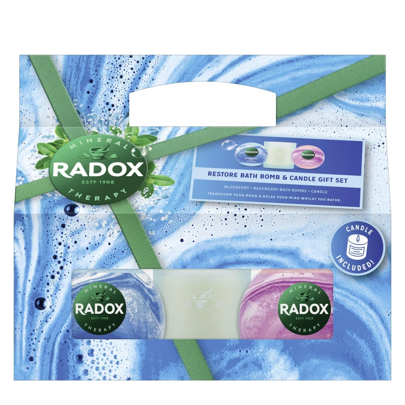 Image of Radox Bath Gift Set - Blue Blue One Size