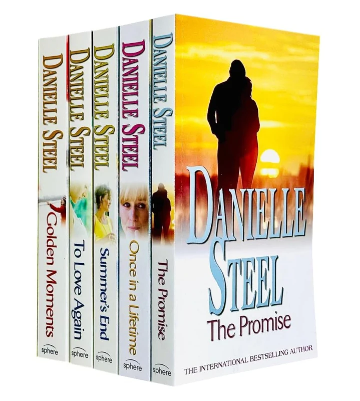 Image of Danielle Steel 5 Books Collection Set Golden Moments, Promise, Summer`s End, Once In A lifetime Danielle Steel Books