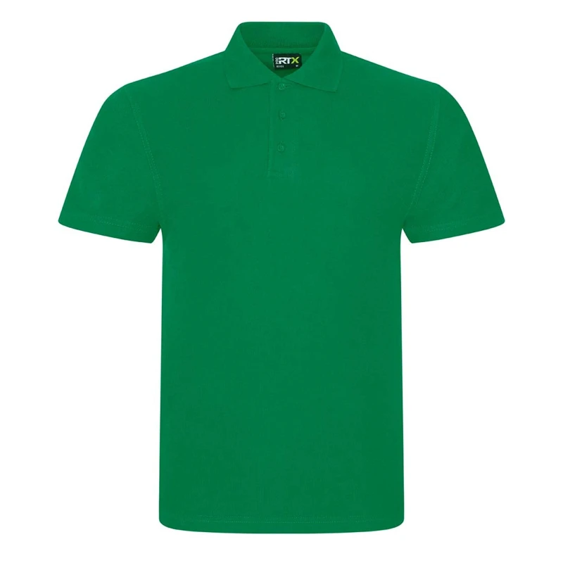 Image of PRO RTX Womens Pique Polo Shirt in Green Size: XS Green Female XS