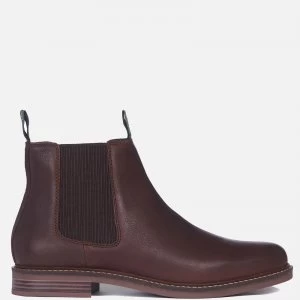 Image of Barbour Mens Farsley Chelsea Boots - Choco - UK 8