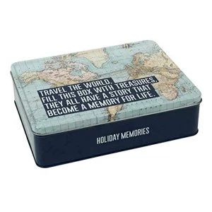 Image of Explore Collection Storage Tin Travel the World
