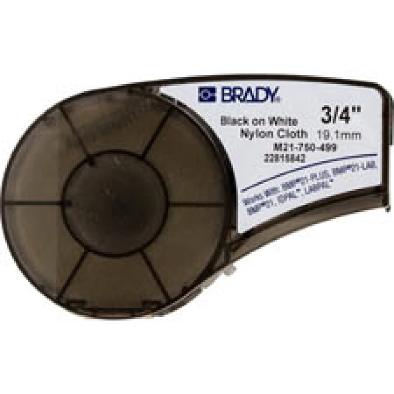 Image of Brady 110895 Black. White Self-adhesive printer label
