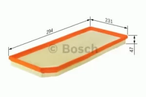 Image of Bosch 1457433094 Air Filter Insert S3094