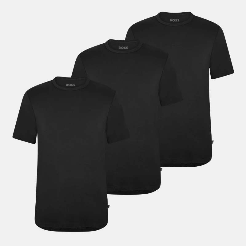 Image of Boss Boss Tshirt Rn 3p Natura 10270020 0 - Black S