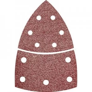Image of Bosch Accessories 2608607410 Multi-purpose sandpaper Hook-and-loop-backed, Punched Grit size 180 (L x W) 102mm x 62.93mm 10 pcs