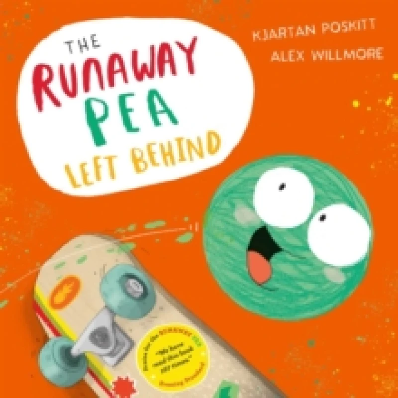 Image of Kjartan Poskitt The Runaway Pea Left Behind Paperback Book Multi
