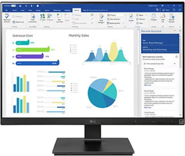 Image of LG 25" 25BL55WY-B Full HD LED Monitor