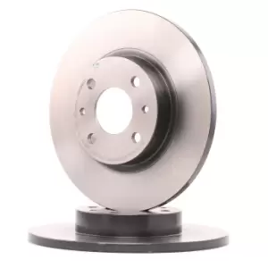 Image of BREMBO Brake disc 08.5086.11 Brake rotor,Brake discs FIAT,CHRYSLER,LANCIA,500 (312),PUNTO (188),500 C (312),Panda Schragheck (312_, 319_)