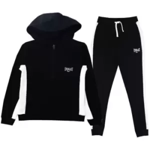 Image of Everlast Hooded Tracksuit - Black