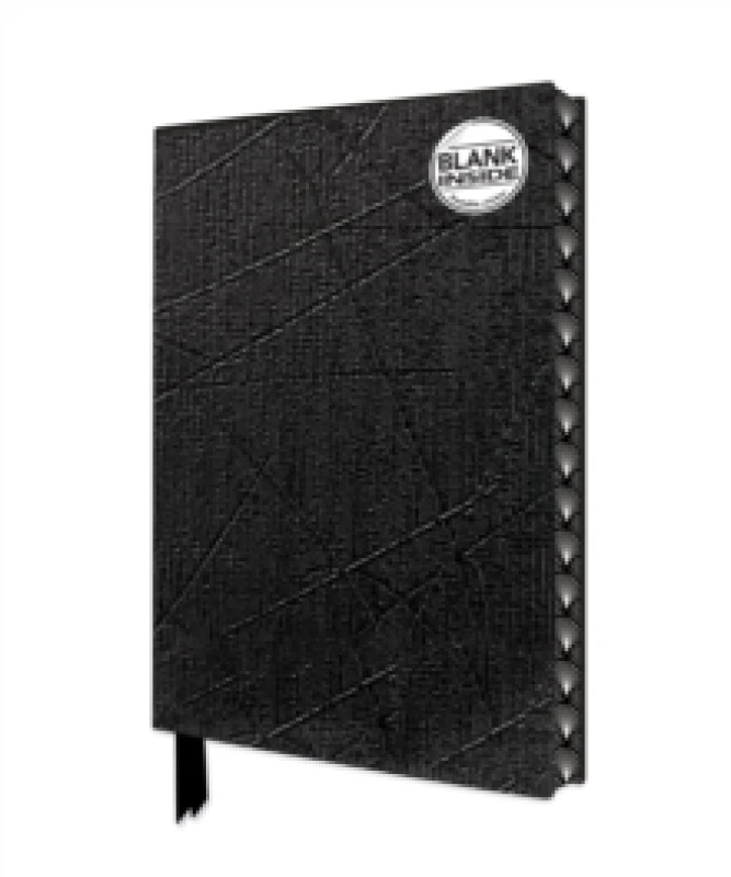 Image of Ebony Blank Artisan Notebook (Flame Tree Journals) Notebook / blank book