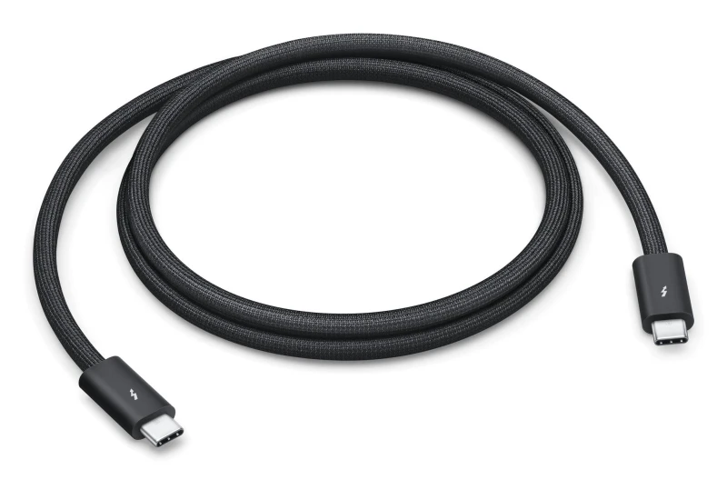 Image of Apple Apple Thunderbolt 5 Cable [1x Thunderbolt 5 - 1x Thunderbolt 5] 1m Black MC9C4ZM/A