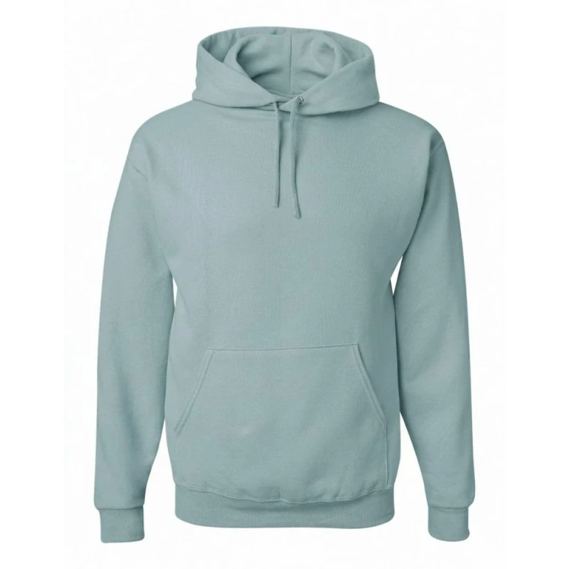 Image of JERZEES Mens Nublend Hoodie in Duck Egg Blue Size: Small Duck Egg Blue Male S